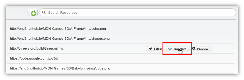 Translate Resource