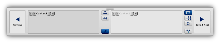 Editing window