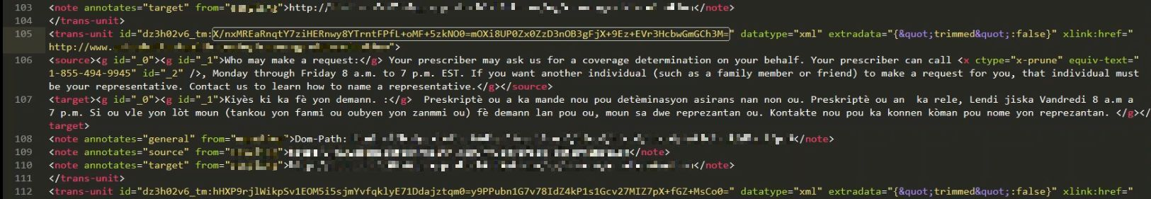 Find TM-key